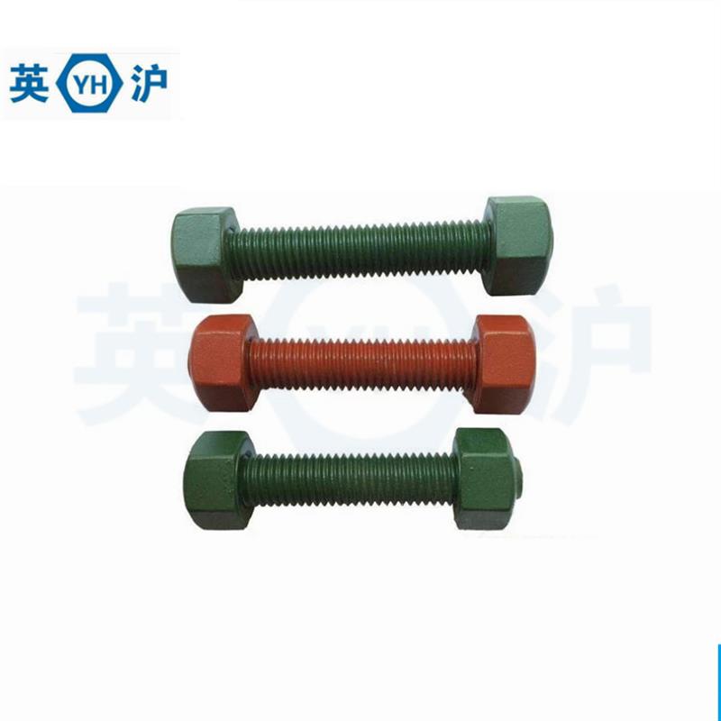 海洋石油工程10.9级35CrMo特氟龙双头螺柱 HG20613PTFE双头螺栓