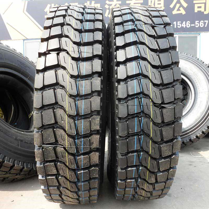 全钢丝900 1000 1100耐磨12R22.5载重加强1200r20矿山大货车轮胎