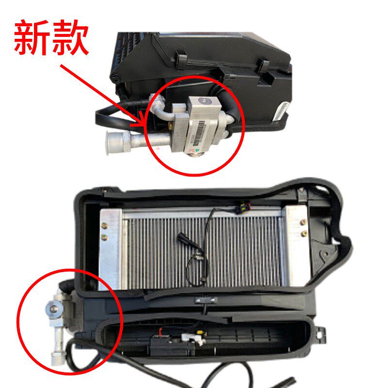 适用中国重汽豪瀚配件J7BJ7GZ蒸发器总成N7GN6GN5W空调蒸发箱