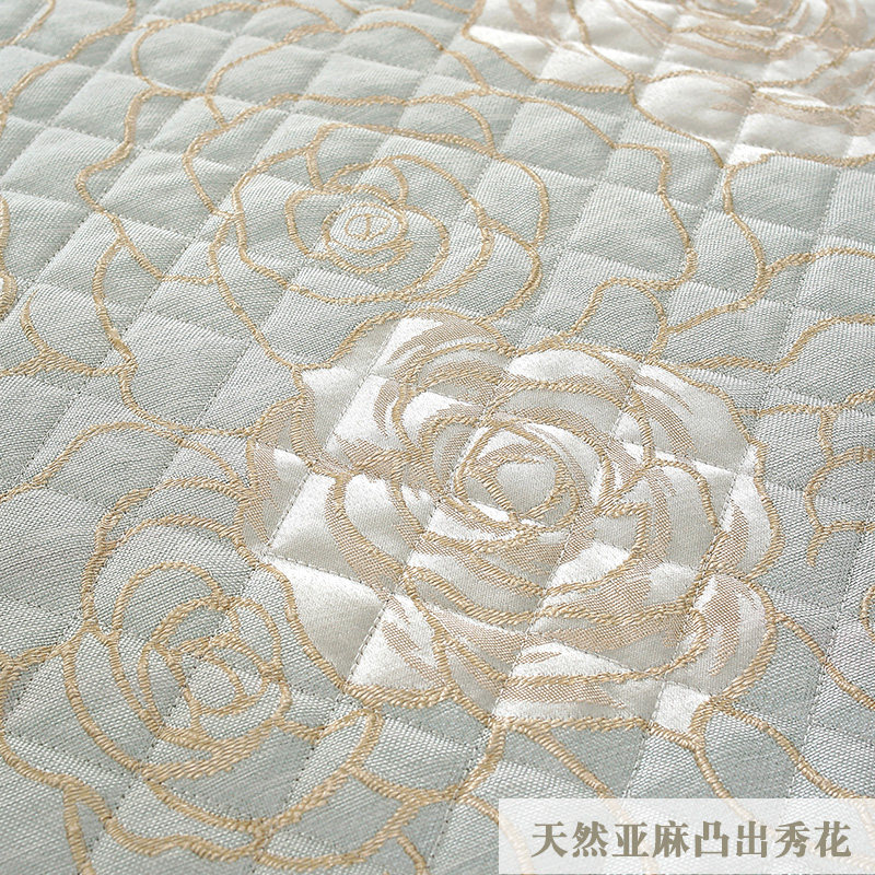 欧式沙发垫子坐垫四季通用盖布巾轻奢沙发套全包沙发套罩防滑U型