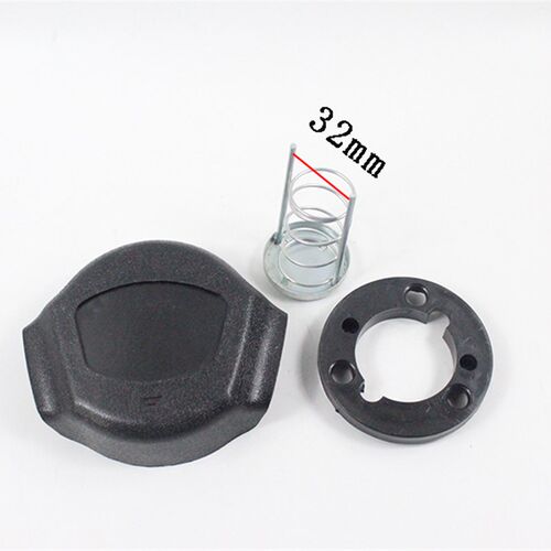 叉车方向盘喇叭按钮总成3脚喇叭盖子适用杭叉A30A35 3-3.5吨