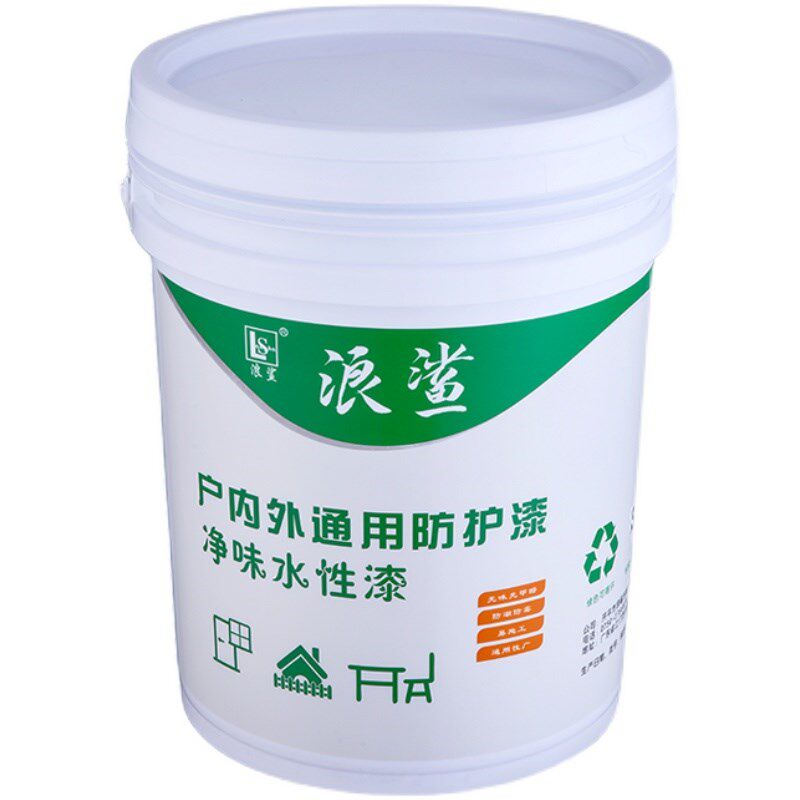 浪鲨实木环保双组份环保水漆高硬度防水耐磨水性木器漆实木清漆