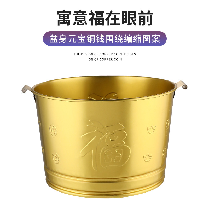 家用烧纸盆烧纸钱桶焚烧盆聚宝盆烧经盆不锈钢火盆烧纸桶化宝烧桶