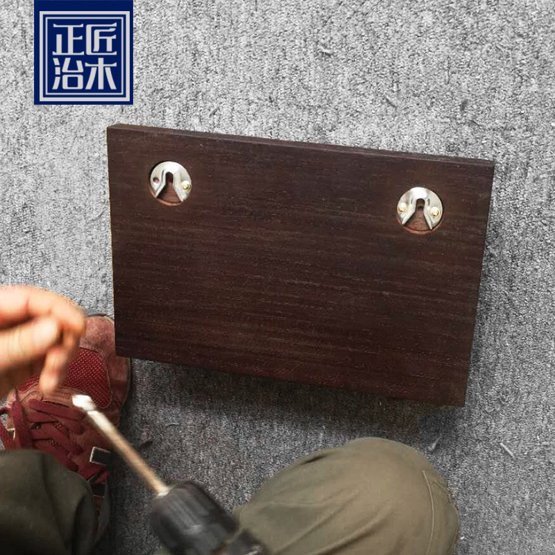 实木金属门牌高档实木别墅立体挑空木牌酒店包厢数字号码设计订制
