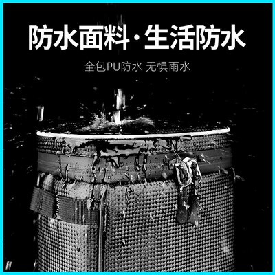 雨衣收纳包防水后座包电动车挂物袋收纳储物箱自行车后货架驮包
