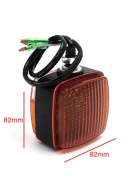 叉车转向灯LED前小灯合力杭州龙工12V24V双面方形转向前小灯总成