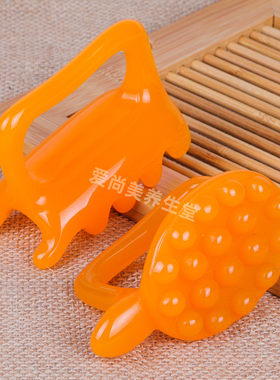蜜蜡双推加厚/按摩龟/双推/推拿按摩/颈椎脊椎按摩器/经络按摩狗