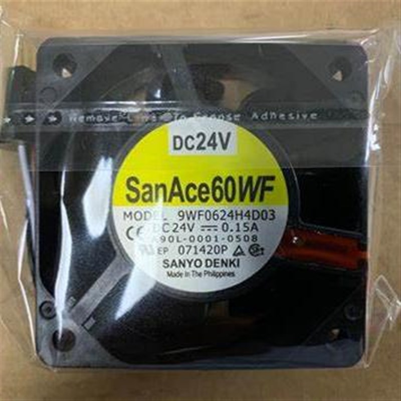 A90L-0001-0508 9WF0624H4D03 24V 全新原装发那科风扇带原装插头 - 实物图