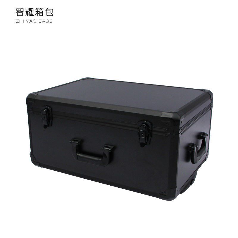 模型飞行器航模箱厂家直供 专业五金工具箱铝合金包边收纳工具箱