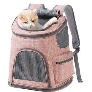 猫包外出便携宠物泰迪背包小狗狗出行双肩包可折叠轻便猫咪包