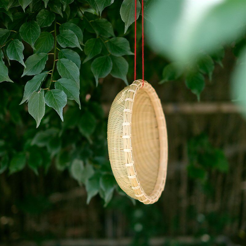 精品手工竹编框竹篮子馒头框水果篮子厨房收纳筐备菜框洗菜零食框