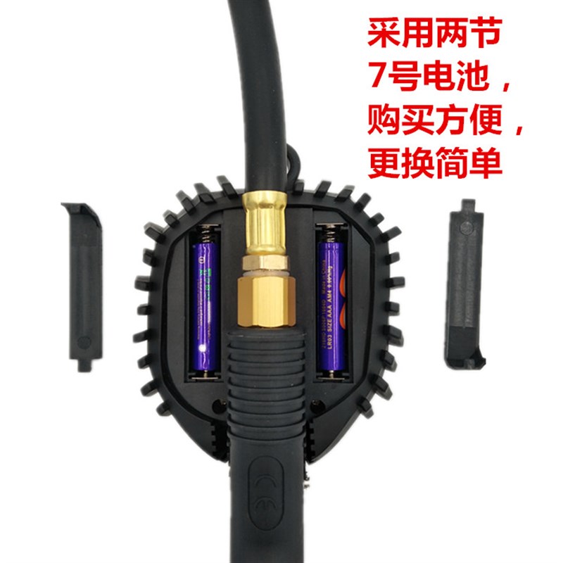 斯福特数显汽车轮胎气压表胎压表计带充气高精度数显打充气枪表