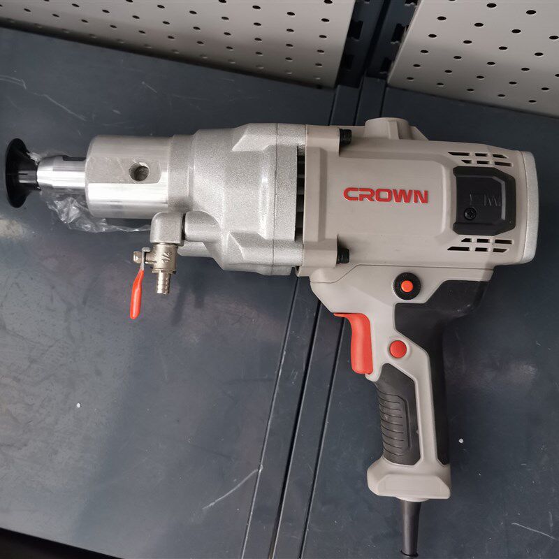皇冠CROWN水钻机CT32046大功率手持式干湿两用空调孔开孔机