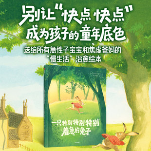 【3-6岁】一只特别特别特别着急的兔子 洛伦佐 桑吉奥 克里斯汀 马赫维耶 洛伦佐 桑吉奥著 中信出版社图书 正版