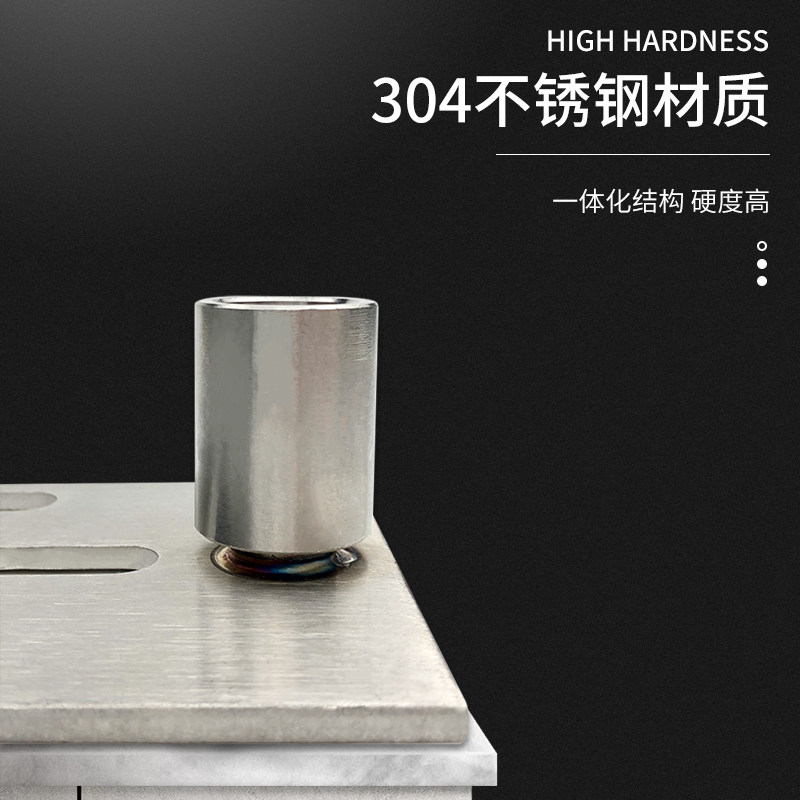 冷库平移门下导轮U型下导轨地滑轮工业导轮不锈钢万向轮定滑轮