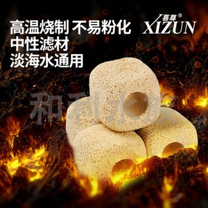 喜尊环中空球培菌柱水族箱过滤器材料淡海水鱼缸培细菌屋净化水质