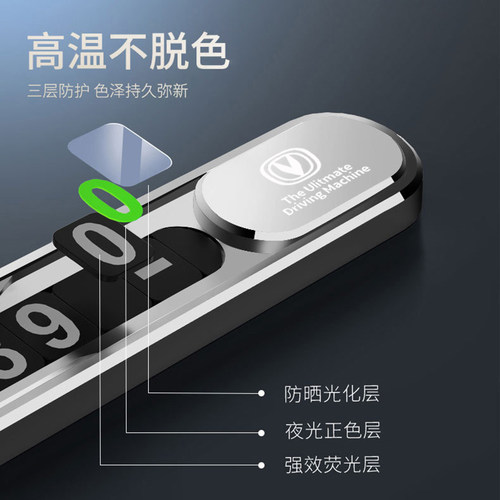 长安CS75逸动CS35悦翔UNI锐程CS55PLUS汽车临时停车号码牌挪车卡
