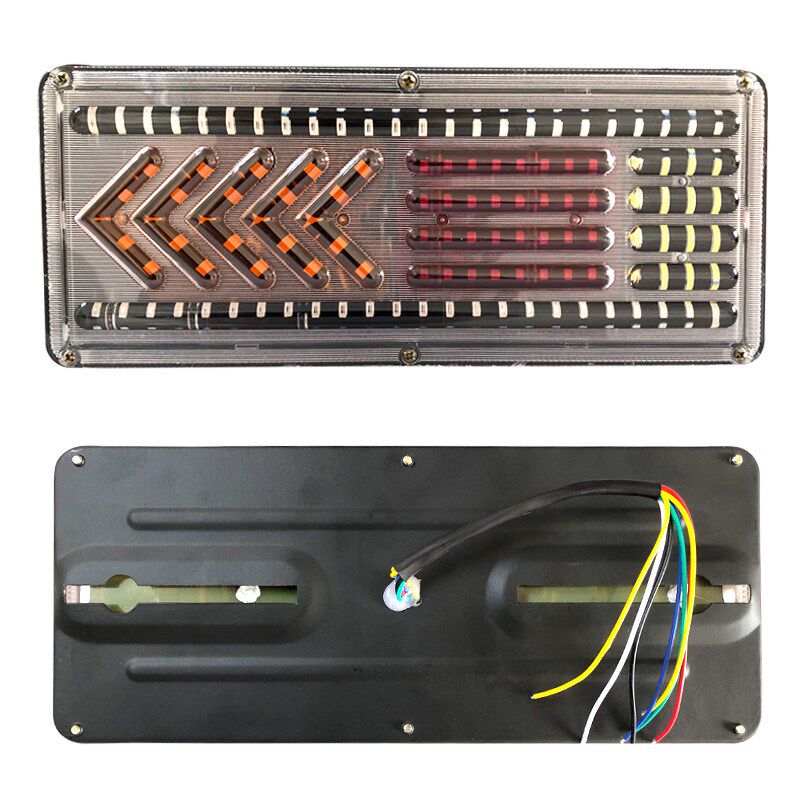 140-2后尾灯24V大货车led通用防水尾灯半挂车七彩改装尾灯总成
