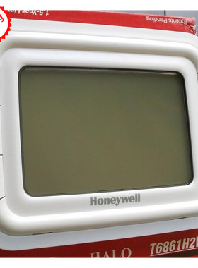 大量现货HONEYWELL T6861H2WB霍尼韦尔大屏幕液晶温控器面板大促
