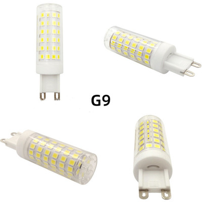 9W陶瓷G9E11E12E14E17BA15D高亮led多接口220V110V可调光小灯泡
