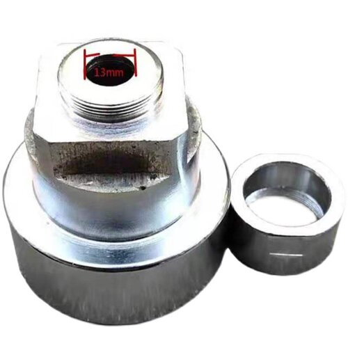 膨化机配件大帽螺母弯管机头磨具七用十用小膨化机螺杆螺套前身桶