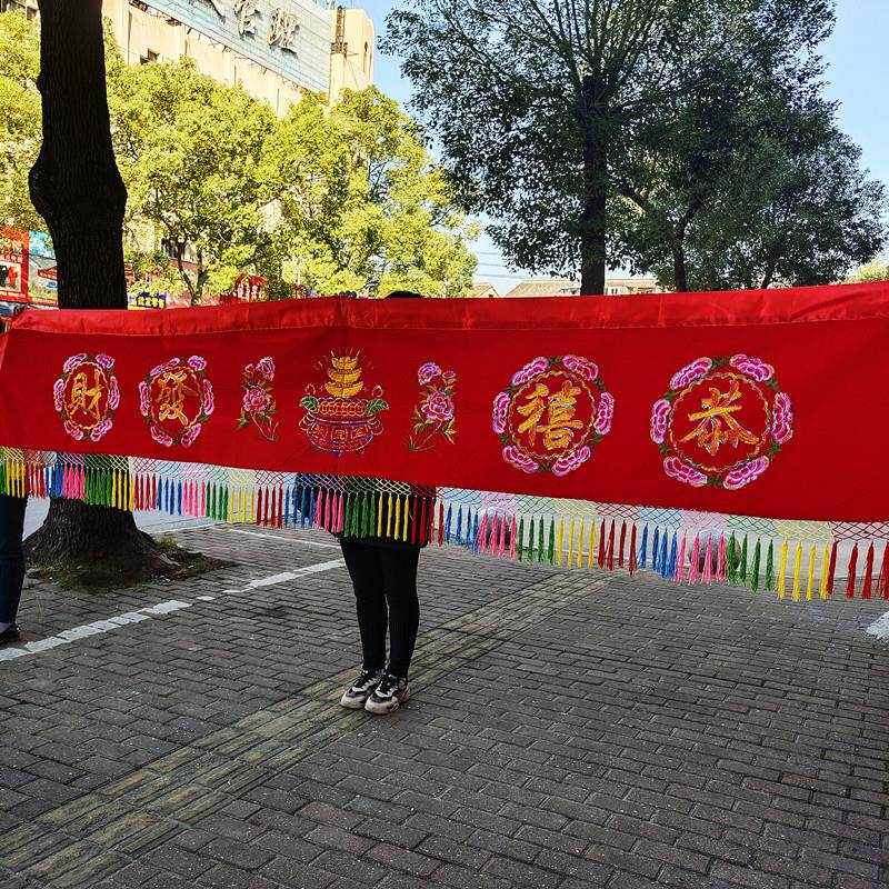 马年横幅欢度春节横联恭喜发财横批过年大门装饰门幅公司单位酒店