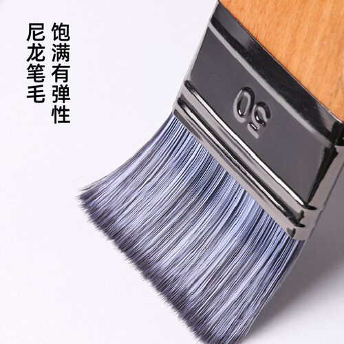 乔尔乔内G-289油画丙烯板刷 水彩画刷 水粉墙绘尼龙平头榉木刷子