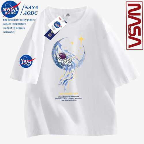 NASA200G国潮纯棉学生上衣青年