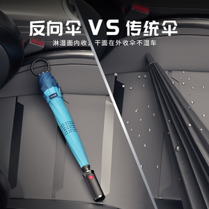 摩猎反向雨伞男士自动收大号加固结实防风抗风暴雨专用车载折叠伞