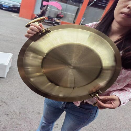 美蛙鱼头锅网红商用火锅盆订制异型创意半圆钝角鸳鸯三分之一锅