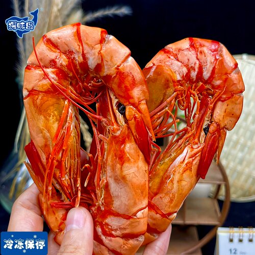 探味岛九节虾干即食干虾海味零食