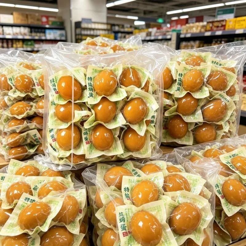 特价盐焗鸡蛋即食卤蛋无壳整箱早餐休闲零食盐焗蛋泡面搭档