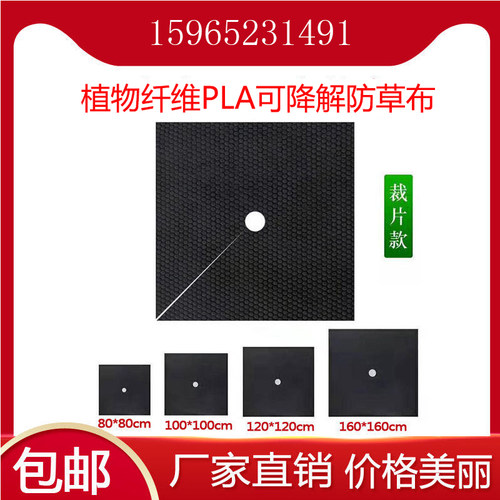 黑盖草布农用园艺果树除草布地膜透气透耐保温保湿保肥水用防草布