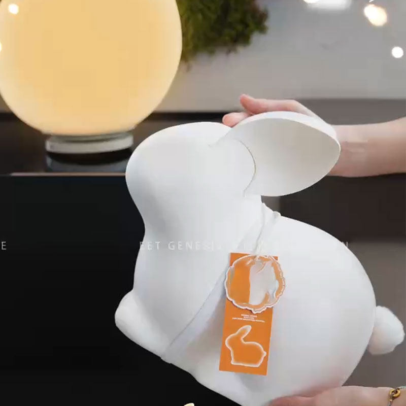 中秋饼盒创意兔定月礼盒点心盒可子制纸浆盒环保甘蔗渣得盒子