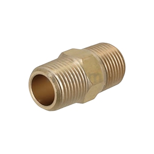 SJSRN6A/8A/10A/15A低压用拧入型接头黄铜同径型螺纹接头