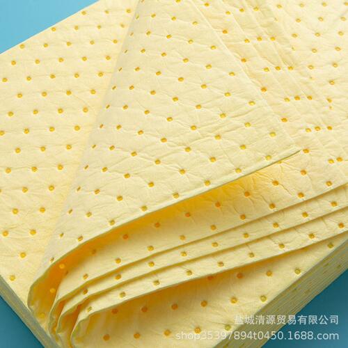 甄选厂家供应工业吸油棉吸油毡吸附片密度大吸量化工海事石油机械