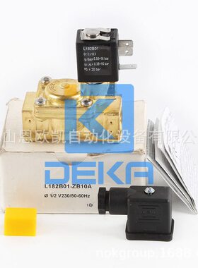 甄选意大利SITAI电磁阀L182B01-ZB10A 1/2