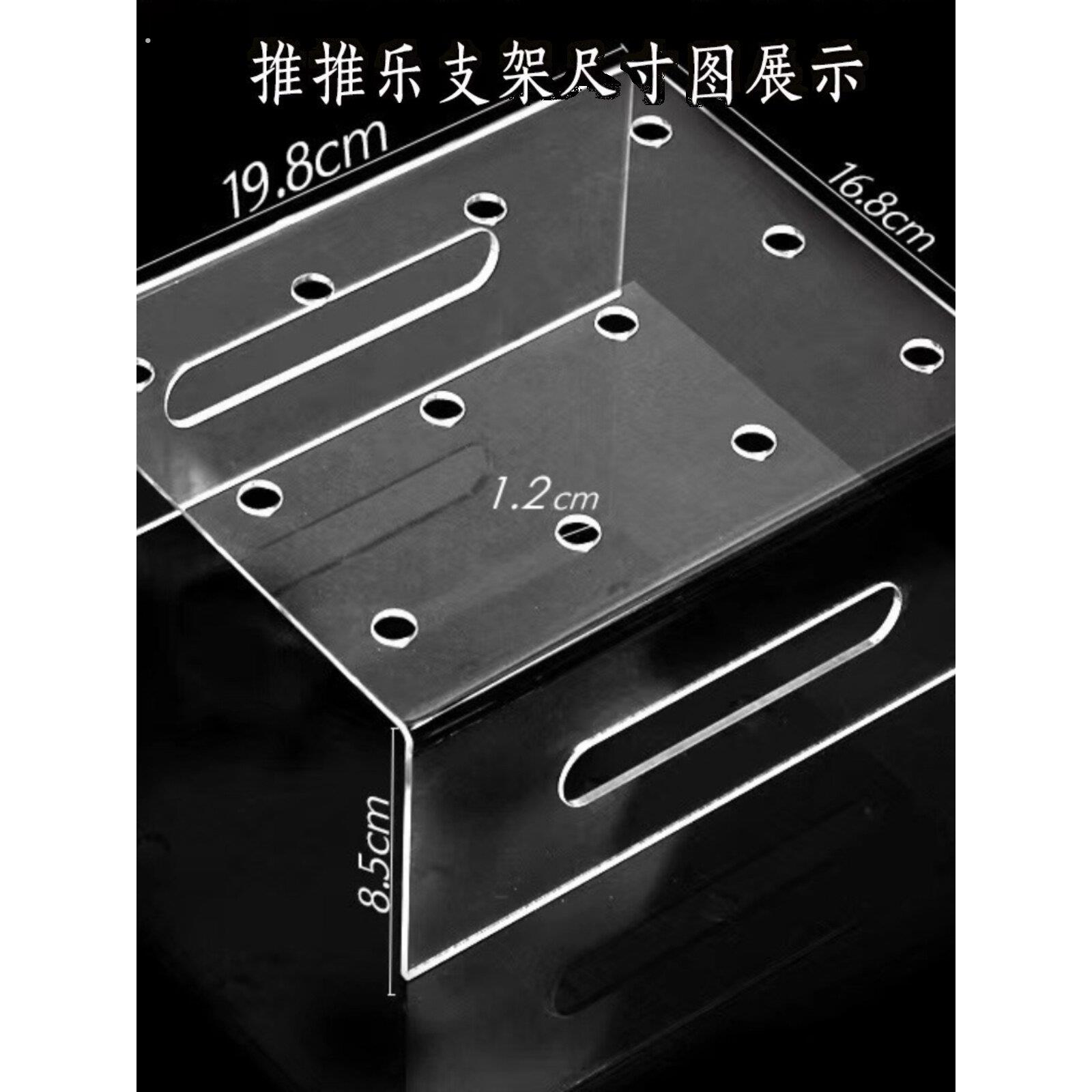 12孔推推乐蛋糕筒展示支架甜品台生日派对装饰亚克力高透明烘焙架