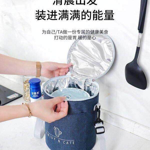 保温手提袋饭盒保温袋便携户外外出饭桶袋特厚保温袋巨厚加厚