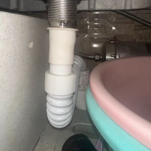 洗漱台手盆面水管浴室柜加把下盆软管排水管防臭拖长池S弯下水道