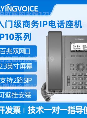 I音时代网网电话机SIP电话局域络内网电话机内线话机飞P座机P10