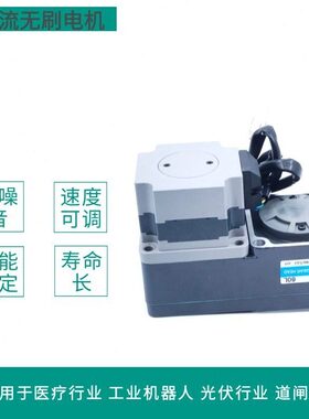 甄选24V 200W直流无刷电动机Z5BLD200-24GU-30S中空直角L型速马达