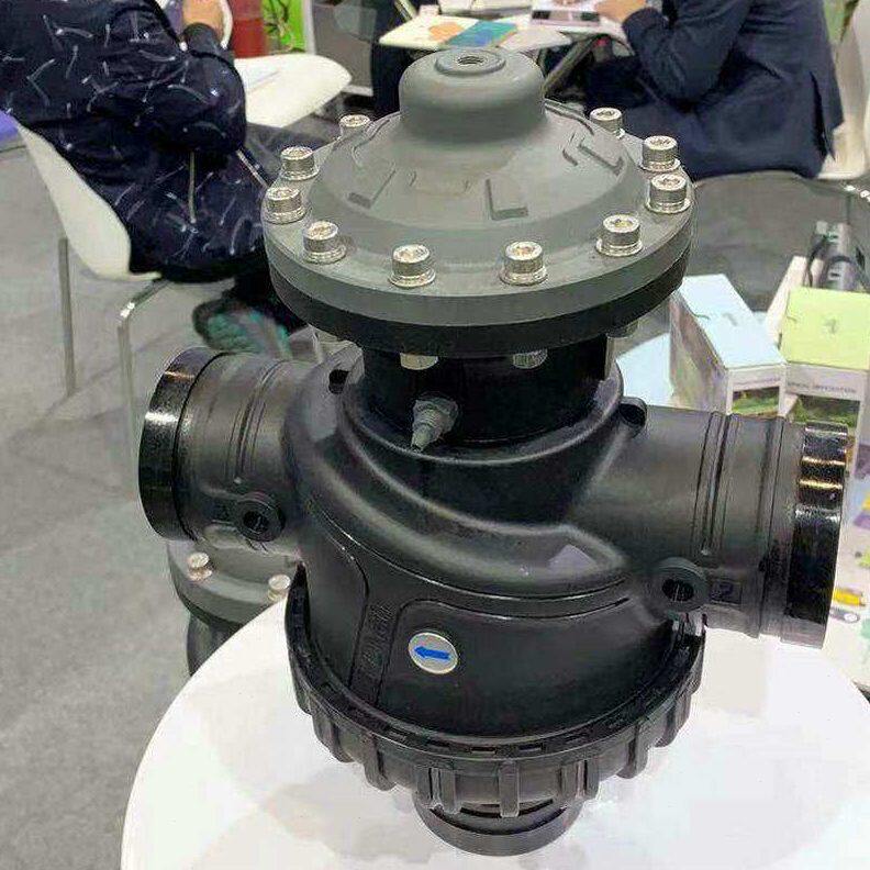 甄选两位三通阀农业灌溉过滤器阀门 工业水处理二位反冲洗阀门2寸