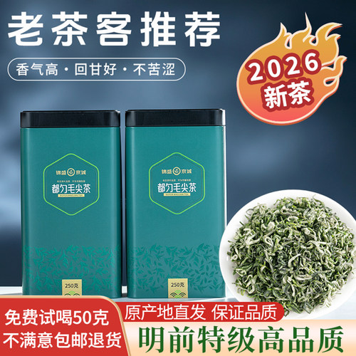 贵州2026明前特级都匀毛尖茶500g