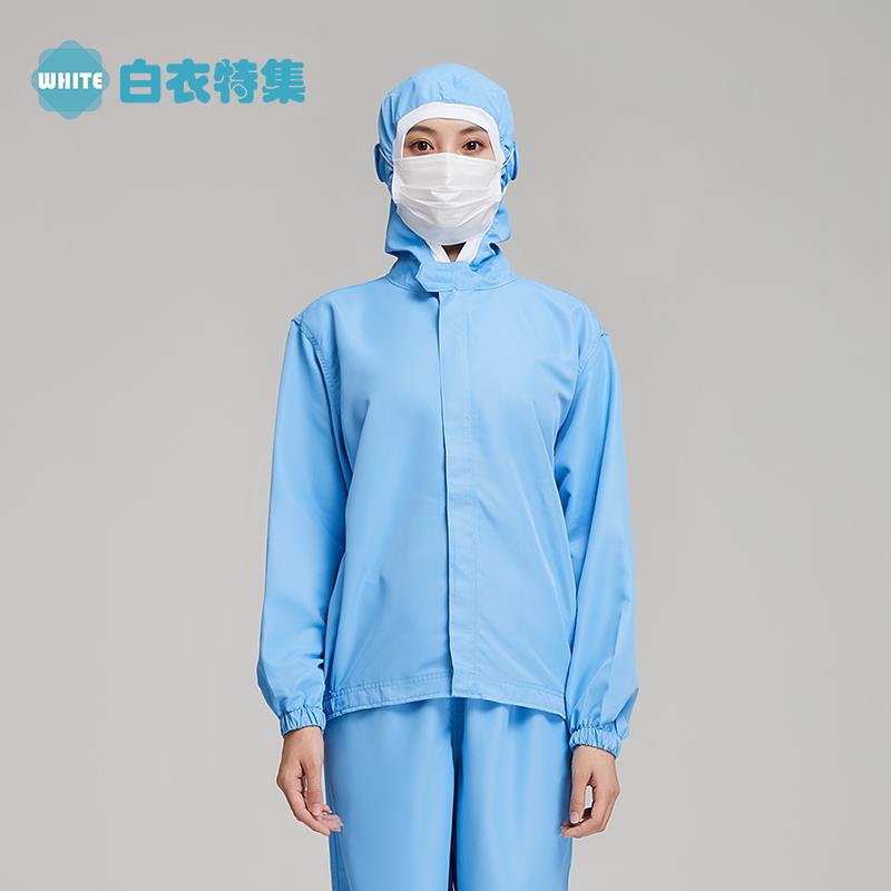 食品厂连体工作服 四川产透气防护服 男女通用加工工服套装