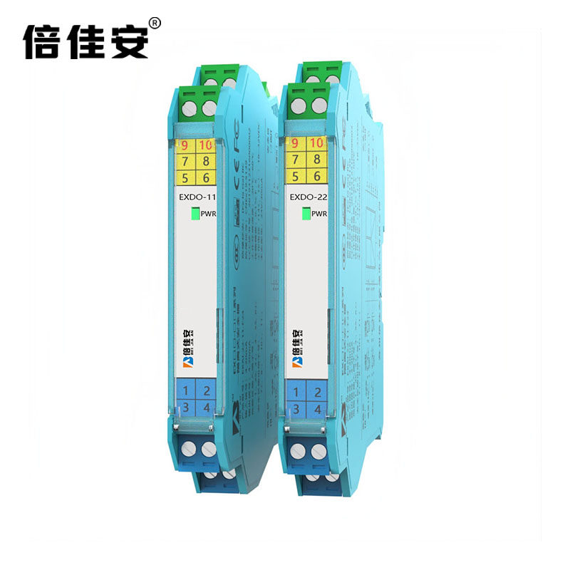 EXDO-22开关量输出型隔离安全栅 电磁阀24V本安电源 操作端开关量