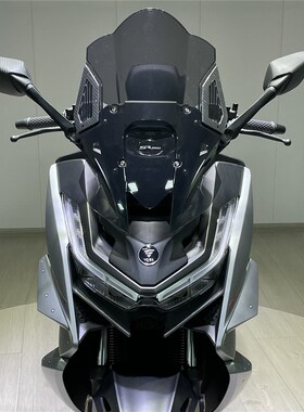 适合2023款无极SR2视0GT加高盾牌55.5CM前挡风后5镜送移前堵头
