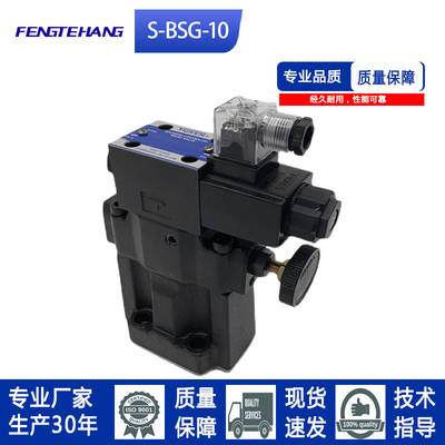 FTH 电流控制溢流阀S-BSG-10-2B-B-D24-N351溢磁阀油研