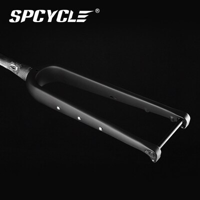 新款碎石Gra前el0野公路前叉全内线70越x45C碳纤维v叉筒轴100x12