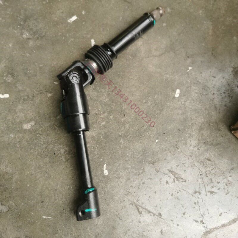 适用于东风锐琪6 皮卡P15方向机十字节轴万向节连接杆方向机下轴